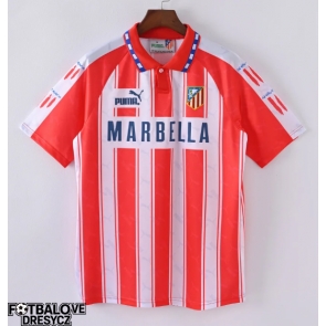 Atletico Madrid 1994-1995 Retro Domácí Dres Krátký Rukáv